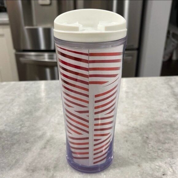 STARBUCKS Candy Cane Stripes Christmas Tumbler 12 Oz 2009 - Picture 4 of 6